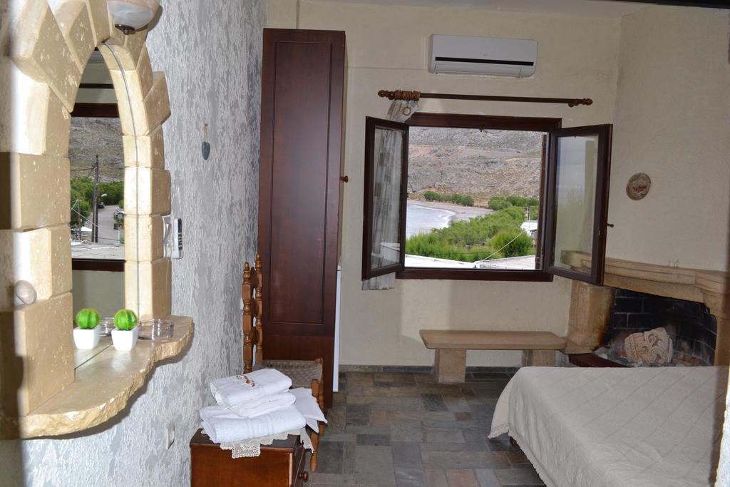 Athena Rooms Káto Zákros Quarto foto